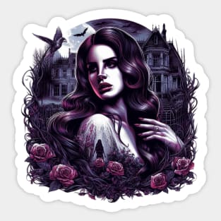 Lana Del Rey - Haunted Love Sticker